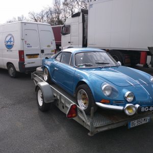 Rencontre d'une copine sur l'autoroute
