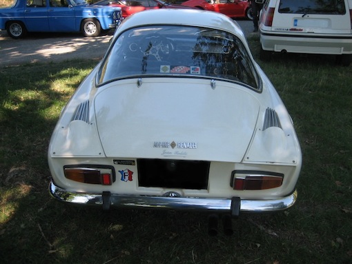 A 110 de l'arrière
